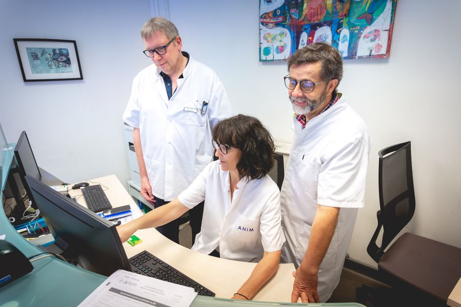 L'équipe du centre d'imagerie médicale d'Uzès